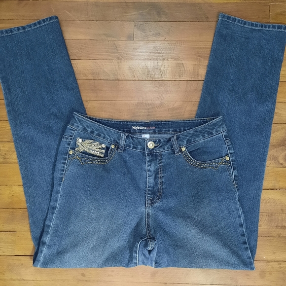Style & Co. Embellished Jeans - Picture 2 of 8